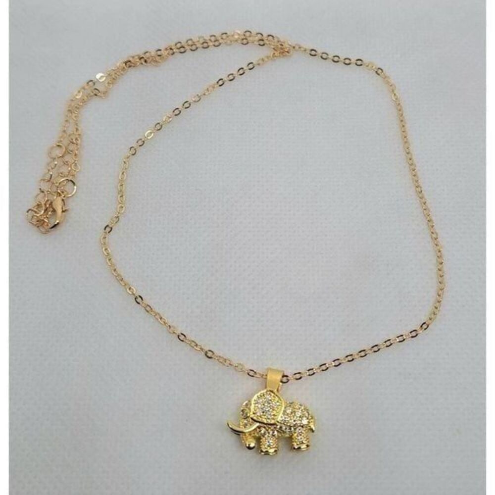 Cute elephant necklace - Picture 4 of 7